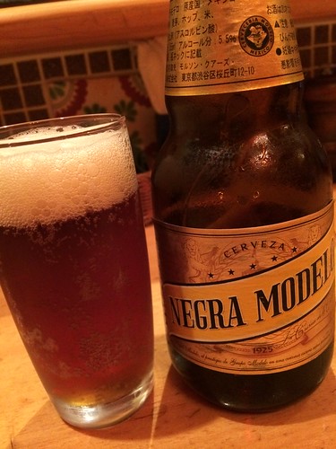 ネグラモデロビール＠ジョージーズキッチン