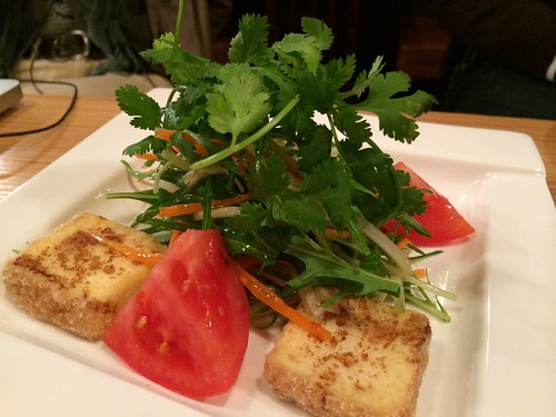 パクチーサラダ＠チェスガーデン