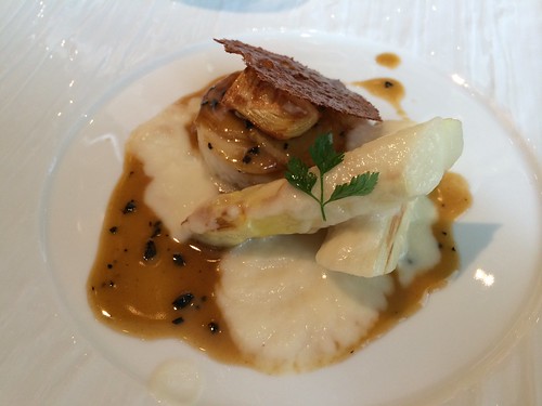 ホワイトアスパラと筍＠シェ・イノ