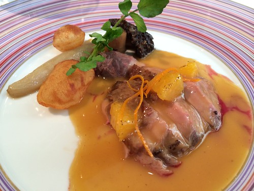 鴨のオレンジソース＠シェ・イノ