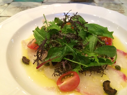 鮮魚のカルパッチョ＠マザーアースカフェ