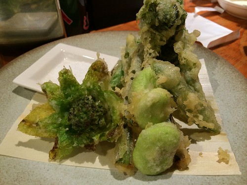 春野菜の天ぷら@炭火焼 えびすや