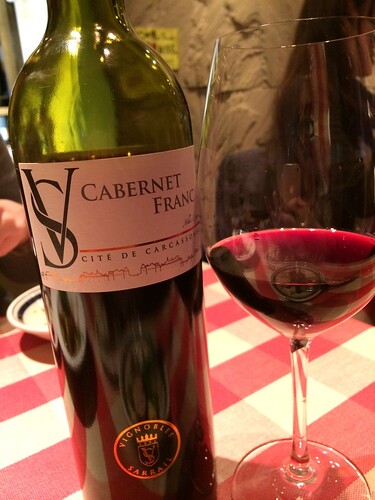 Vignobles Sarrail VS Cabernet Franc(フランス ボルドー)@神楽坂ワイン食堂