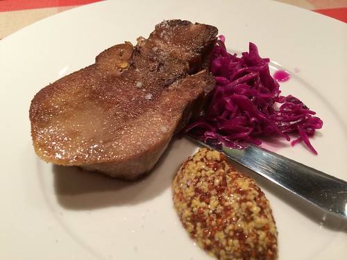 厚切り牛タンのカリカリ焼き@神楽坂ワイン食堂