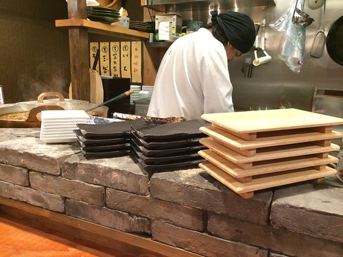 カウンター席@炭火焼 えびすや