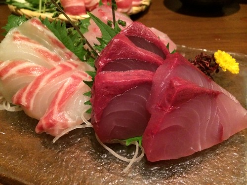 お刺身の盛り合わせ＠茶の庭