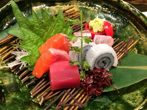 向付:お刺身の盛り合わせ@やさいと、