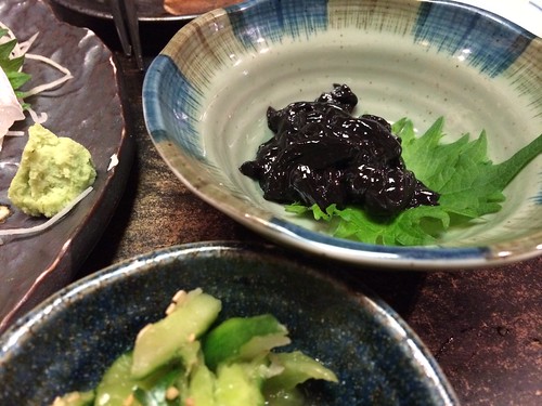 烏賊の黒作り@能登の夜市