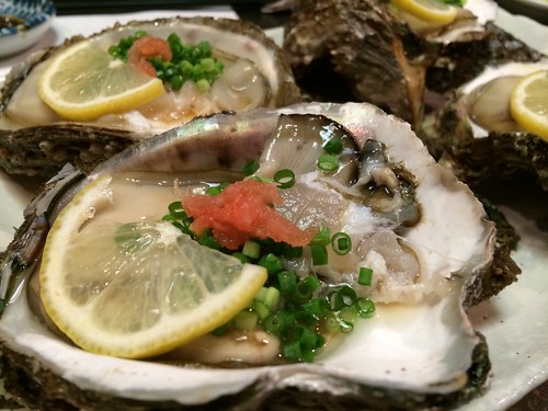 生牡蠣@能登の夜市