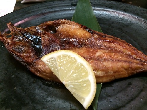 アジの醤油干し@能登の夜市