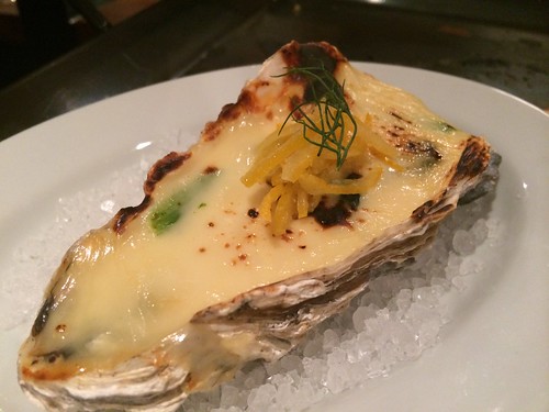 牡蠣のゆずグラタン＠かき殻荘