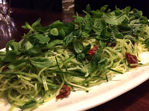 きゅうりとバジルのカッペリーニ＠エビベジの会