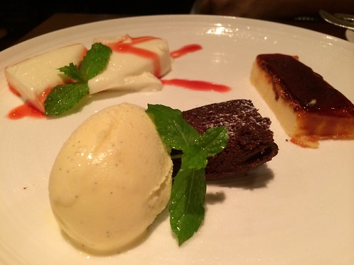 ドルチェ３種盛り合わせ＠タブリエ