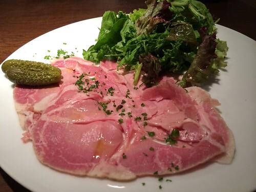 自家製豚肩ロースハム＠deco