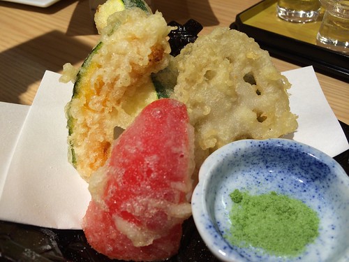 夏野菜の天ぷら盛り合わせ＠そら