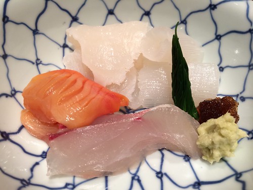 お刺身の盛り合わせ@青草窠