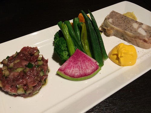 前菜盛り合わせ＠銀彗富運（シルバースプーン）