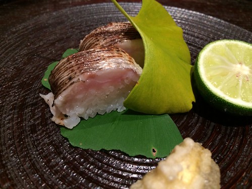 かますのあぶり寿司@青草窠