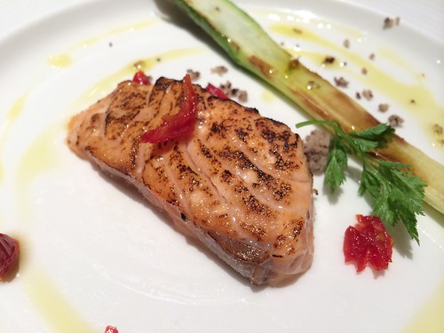 サーモンの炙り＠アントニオ デル ポライオーロ