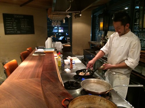 カウンター席＠アントニオ デル ポライオーロ