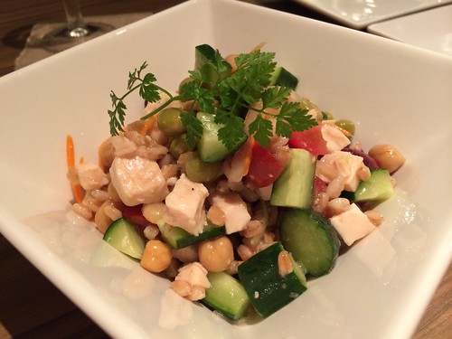 スペルト小麦とお豆たっぷりサラダ@Ziru