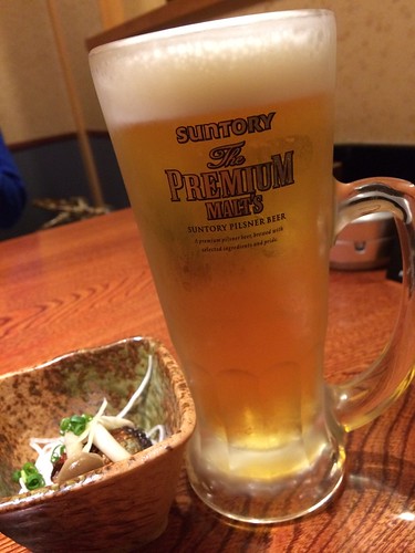 生ビール＠あぶみ邸