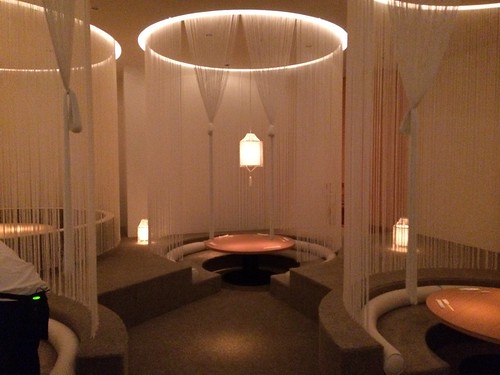 丸いテーブルがなかなかいいですね!@KICHIRI MOLLIS レセプション