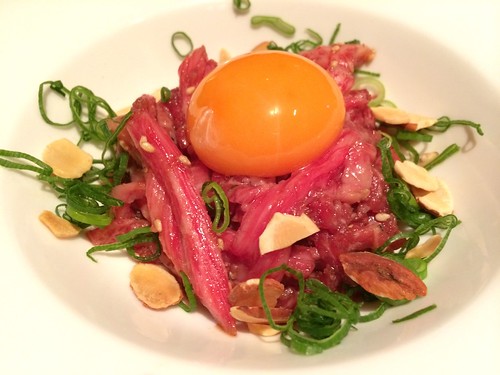 和牛ざぶとんユッケ＠恵比寿 Kintan