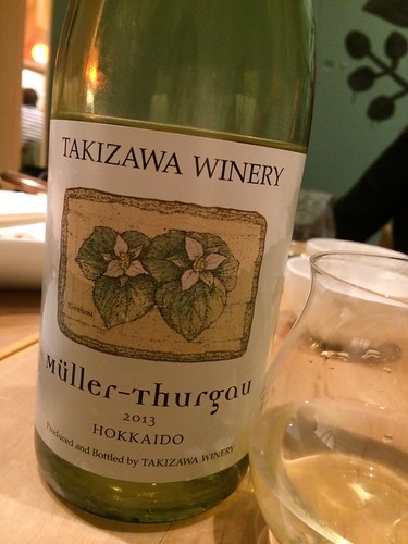 TAKIZAWA ミュラー・トゥルガウ2013@森の机