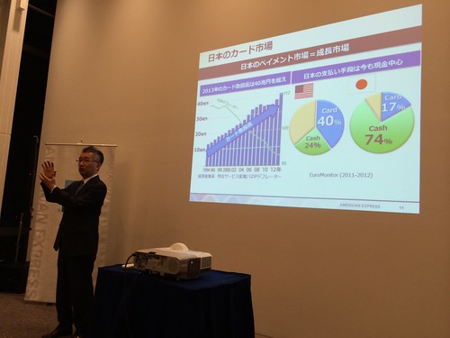 アメリカン・エキスプレス新社長就任懇親会