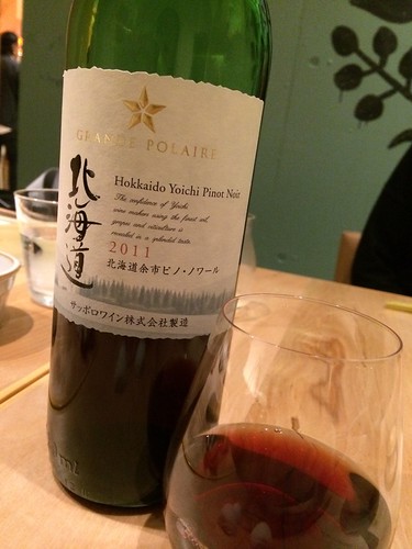 グランボレール 北海道余市ピノ・ノワール2011@森の机