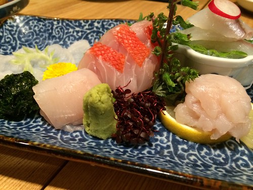 伊東直送 地魚盛り合わせ@寿司 高瀬
