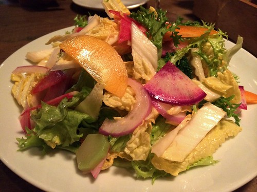 冬野菜のサラダ＠ミルヴァン フィオーリ