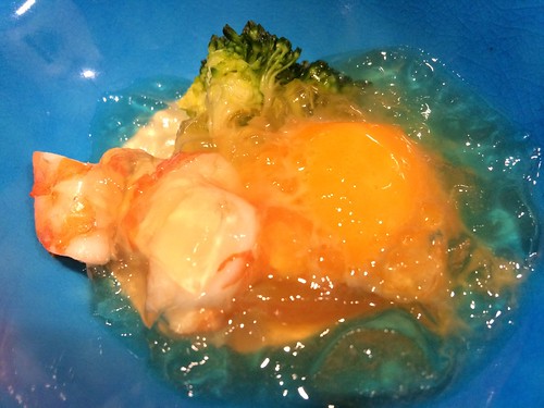 お通しの冷凍玉子!@寿司 高瀬