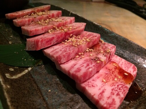 黒毛和牛 上カルビ＠牛屋 銀兵衛