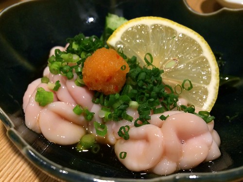 白子ポン酢@寿司 高瀬
