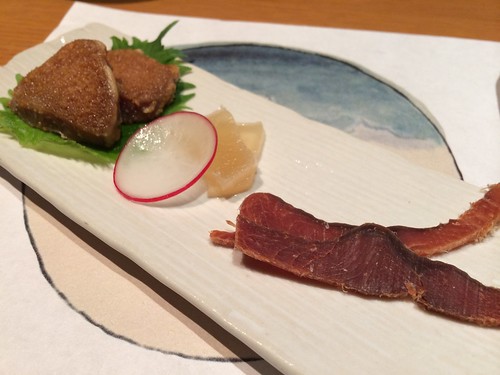 珍味盛り合わせ@上越やすだ