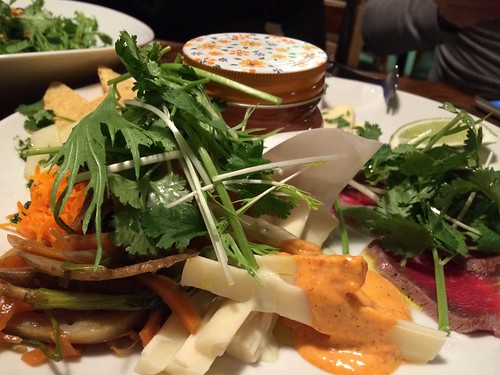前菜盛り合わせ@ラム&パクチー
