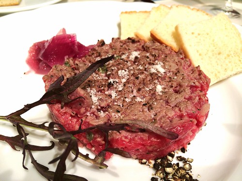 牛肉のタルタル@カルネヤサノマンズ