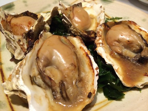 蒸し牡蠣@ごいち