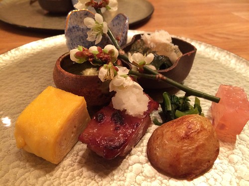 八寸は春を感じる可憐さ＠新橋 堤