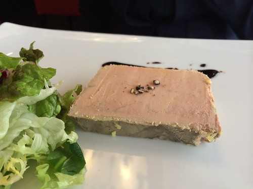 友人はフォアグラのテリーヌ@ビストロ・サン・ル・スー
