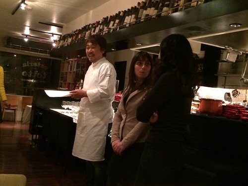 ナターシャ女史とシェフ@オステリアトット