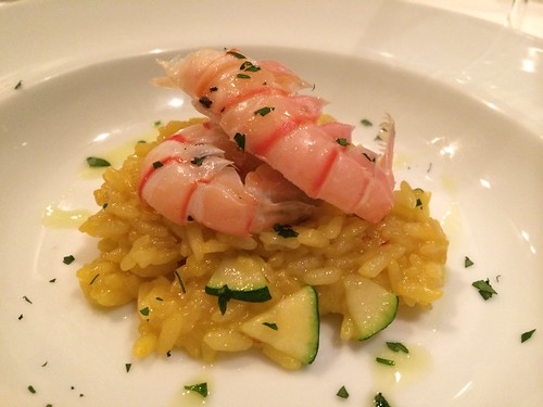 手長エビのリゾット@オステリアトット