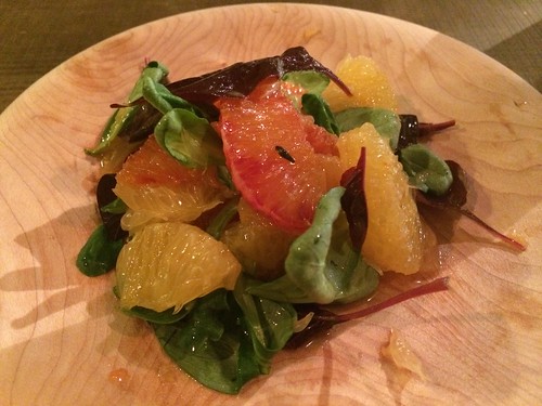 柑橘類のサラダ＠サーモンアンドトラウト