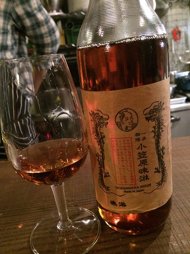 食後酒はなんと「味醂」＠サーモンアンドトラウト