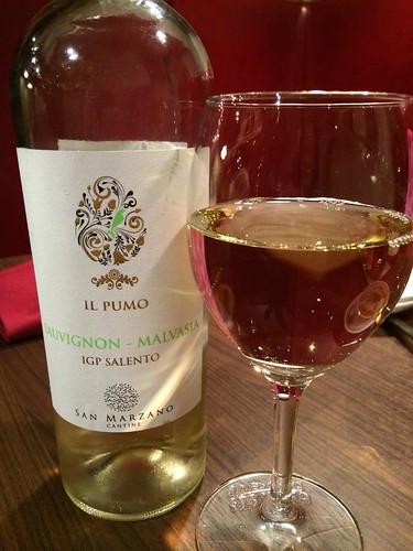 サンマルツァーノ　イルプーモ　ソーヴィニヨンマルヴァージア＠マンジャアモーレ