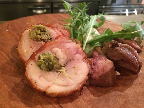 地鶏のグリル＠サーモンアンドトラウト