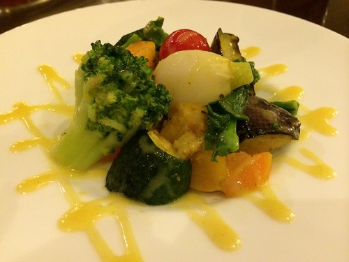 温野菜のハニーソースサラダ@ビーハウス