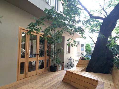 テラス席@パドラーズコーヒー